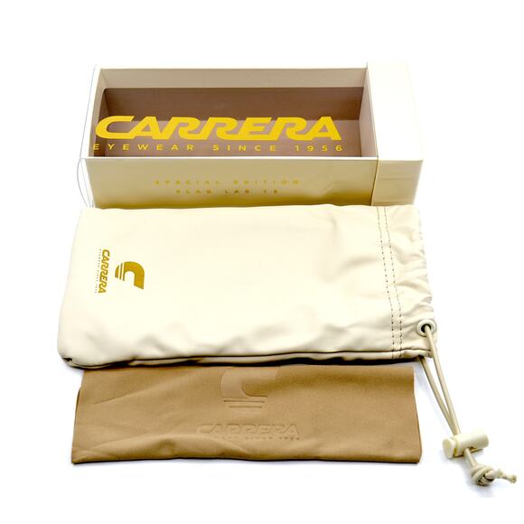 BRAND NEW CARRERA FLAGLAB 14 BEIGE BROWN GRADIENT SUNGLASSES - Picture 5 of 12
